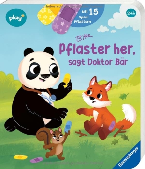 Penners, Bernd. Play+ Mein lustiges Spielbuch Pflaster her, sagt Doktor Bär - ab 2 Jahre. Ravensburger Verlag, 2026.