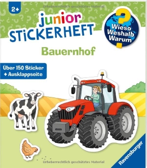 Wieso? Weshalb? Warum? junior Stickerheft - Bauernhof. Ravensburger Verlag, 2026.
