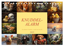 Knuddel-Alarm (Tischkalender 2025 DIN A5 quer), CALVENDO Monatskalender