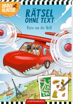 Rätsel ohne Text - Reise um die Welt (Lenny Hunter). Coppenrath, 2025.