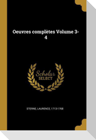 Oeuvres complètes Volume 3-4