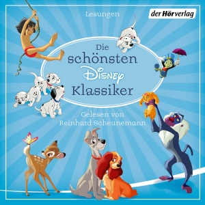 Die schönsten Disney-Klassiker - 101 Dalmatiner - Alice im Wunderland - Aristocats - Bambi - Das Dschungelbuch - Der König der Löwen - Pinocchio - Robin Hood - Susi und Strolch. Hoerverlag DHV Der, 2020.
