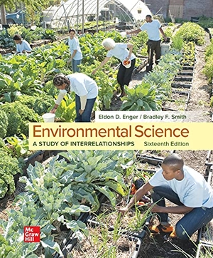 Enger, Eldon / Bradley F Smith. Loose Leaf Version for Environmental Science. McGraw Hill LLC, 2021.