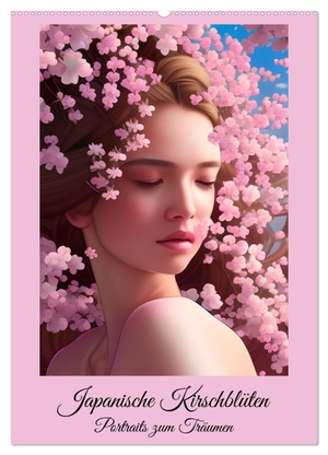 Bönner, Marion. Japanische Kirschblüten - Portraits zum Träumen (Wandkalender 2024 DIN A2 hoch), CALVENDO Monatskalender - Portraits in japanischen Kirschblüten - erstellt mit KI. Calvendo, 2023.