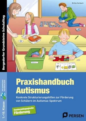 Horbach, Britta. Praxishandbuch Autismus - Konkrete Strukturierungshilfen mit METACOM-Symbolen zur Förderung von Schülern im Autismus-Spektrum (1. bis 10. Klasse). Persen Verlag i.d. AAP, 2022.