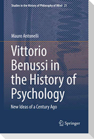 Vittorio Benussi in the History of Psychology