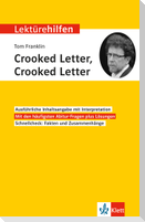 Lektürehilfen Tom Franklin "Crooked Letter, Crooked Letter"