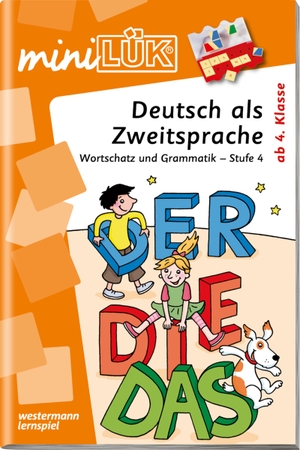 Jebautzke, Kirstin. miniLÜK. Deutsch als Zweitsprache 4 - Wortschatz und Grammatik. Westermann Lernwelten, 2016.