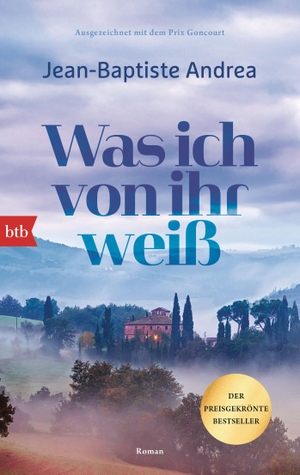 Andrea, Jean-Baptiste. Was ich von ihr weiß - Roman - Ausgezeichnet mit dem Prix Goncourt. btb Taschenbuch, 2026.