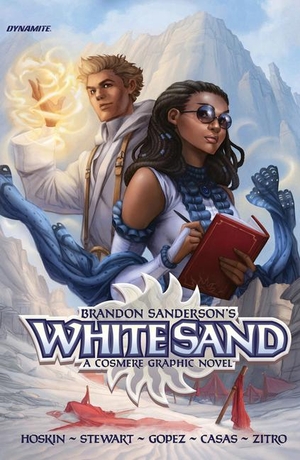 Sanderson, Brandon / Craig Rousseau. Brandon Sanderson's White Sand Omnibus. Dynamite Entertainment, 2024.