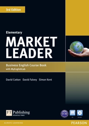 Cotton, David / Falvey, David et al. Market Leader 3rd Edition Elementary Coursebook with DVD-ROM and MyEnglishLab Student online access code Pack. Pearson, 2013.