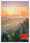 Abenteuer Nationalpark in Deutschland (Tischkalender 2024 DIN A5 hoch), CALVENDO Monatskalender