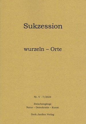 Janhsen, Angeli / Makiguchi, Tsunesaburo et al. wurzeln - Orte. Janßen, Derk Verlag, 2024.