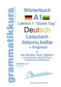 Wörterbuch Deutsch - Litauisch - Englisch Niveau A1