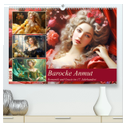 Barocke Anmut. Romantik und Grazie im 17. Jahrhundert (hochwertiger Premium Wandkalender 2025 DIN A2 quer), Kunstdruck in Hochglanz