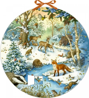 Memo-Adventskalender - Die Tiere im Winterwald. Coppenrath, 2025.