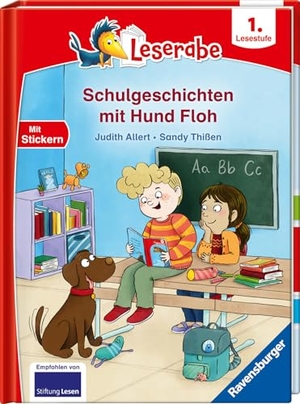 Allert, Judith. Leserabe 1. Lesestufe - Schulgeschichten mit Hund Floh. Ravensburger Verlag, 2026.