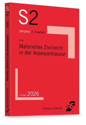 Müller, Frank. Materielles Zivilrecht in der Assessorklausur. Alpmann Schmidt, 2026.