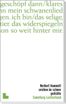 zeichen im schnee