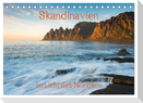 Skandinavien - Im Licht des Nordens (Tischkalender 2024 DIN A5 quer), CALVENDO Monatskalender