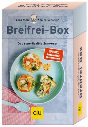 GbR, Schäflein & Merz. Die Breifrei-Box - Das superflexible Starterset mit 40 Rezeptkarten, 7 Wissens- und 4 Motivationskarten zu "breifrei", 1 Booklet und 2 Monatsplänen. Graefe und Unzer Verlag, 2024.