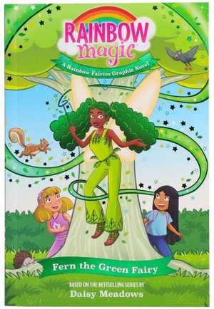 Meadows, Daisy / Nora Neus. Rainbow Magic Rainbow Fairies #4: Fern the Green Fairy Graphic Novel. Silver Dolphin Books, 2026.