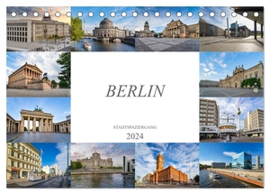 Meutzner, Dirk. Berlin Stadtspaziergang (Tischkalender 2024 DIN A5 quer), CALVENDO Monatskalender - Eine wunderschöne Bilderreise durch die Hauptstadt Berlin. Calvendo, 2023.