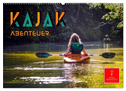 Kajak Abenteuer (Wandkalender 2024 DIN A2 quer), CALVENDO Monatskalender