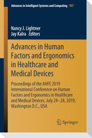 Advances in Human Factors and Ergonomics in Healthcare and Medical Devices