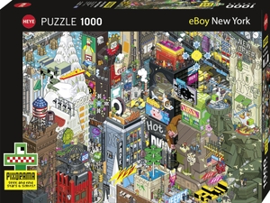 eBoy. New York Quest - 1000 Teile. Heye Puzzle, 2020.