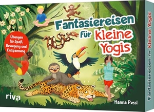 Pessl, Hanna. Fantasiereisen für kleine Yogis - Übungen für Spaß, Bewegung und Entspannung | In 30 Karten um die Welt. riva Verlag, 2024.