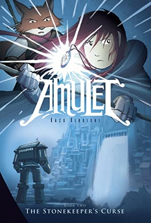 Kibuishi, Kazu. The Stonekeeper's Curse: A Graphic Novel (Amulet #2). Scholastic Inc., 2015.