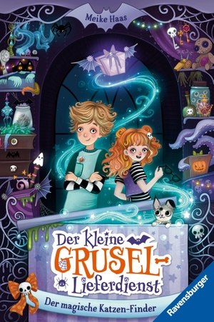 Haas, Meike. Der kleine Grusel-Lieferdienst, Band 1 - Der magische Katzen-Finder. Ravensburger Verlag, 2026.