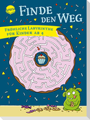 Finde den Weg. Fröhliche Labyrinthe für Kinder ab 4