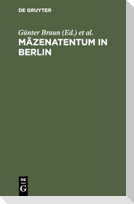 Mäzenatentum in Berlin