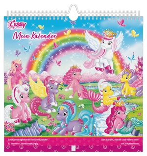 Neumann Verlage GmbH & Co KG (Hrsg.). Lissy PONY Kalender - Bastel- und Rätselkalender 31x31 cm - Kreativkalender mit 53 Blättern & Glitzerstickern für Kinder. ALPHA EDITION GmbH, 2026.