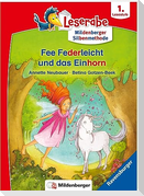 Fee Federleicht und das Einhorn - Leserabe ab 1. Klasse - Erstlesebuch für Kinder ab 6 Jahren (mit Mildenberger Silbenmethode)