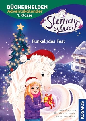 Chapman, Linda / Uli Leistenschneider. Sternenschweif, Bücherhelden 1. Klasse, Adventskalender, Funkelndes Fest - Gut lesen können - Spielerisch lesen üben mit vielen weihnachtlichen Rätseln, DIYs und Bastelideen.. Franckh-Kosmos, 2026.