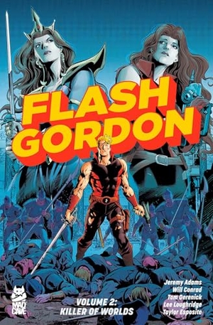 Adams, Jeremy. Flash Gordon Vol. 2 - Killer of Worlds. Papercutz, 2025.
