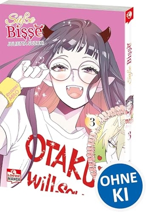 Suzuki, Julietta. Süße Bisse 03 - Romantasy-Komödie über ein Vampire-Geek-Girl und ihren Anime hassenden Nachbarn. Loewe Verlag GmbH, 2025.