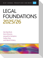 Legal Foundations 2025/26