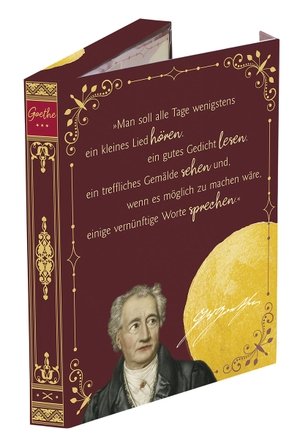 Notizzettelbox 'Goethe'. St. Benno Verlag GmbH, 2024.
