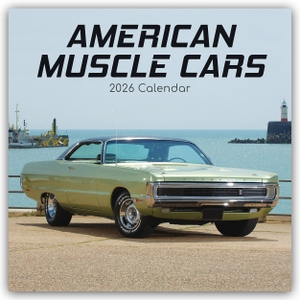 Gifted Stationery. American Muscle Cars - Amerikanische Muscle-Cars 2026 - 16-Monatskalender - Original Gifted Stationery-Kalender [Mehrsprachig] [Kalender]. Browntrout Verlags GmbH, 2025.