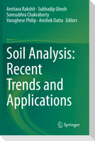 Soil Analysis: Recent Trends and Applications