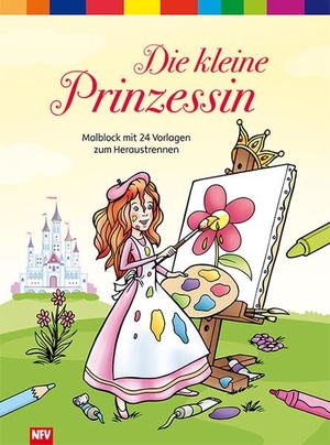 Prinzessinnen - Malblock mit 24 Vorlagen zum Heraustrennen. Neuer Favorit Verlag, 2022.