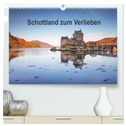 Schottland zum Verlieben (hochwertiger Premium Wandkalender 2025 DIN A2 quer), Kunstdruck in Hochglanz