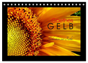 Goethes Gelb Gedanken zur Farbe (Tischkalender 2024 DIN A5 quer), CALVENDO Monatskalender