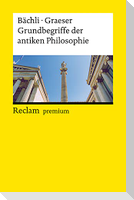 Grundbegriffe der antiken Philosophie