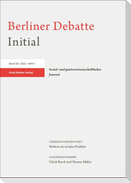 Berliner Debatte Initial 36 (2025) 4