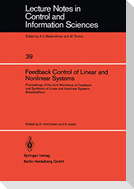 Feedback Control of Linear and Nonlinear Systems